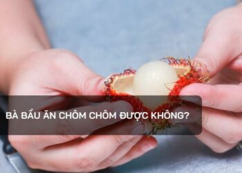 Bà bầu ăn chôm chôm được không?