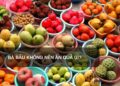 Bà bầu không nên ăn quả gì?