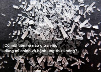 Có mối liên hệ nào giữa việc dùng mì chính và bệnh ung thư không?