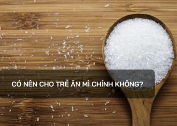 Có nên cho trẻ ăn mì chính không?