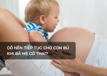 Có nên tiếp tục cho con bú khi bà mẹ có thai?