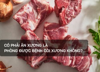 Có phải ăn xương là phòng được bệnh còi xương không?