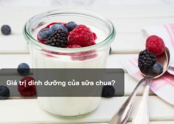 Giá trị dinh dưỡng của sữa chua?