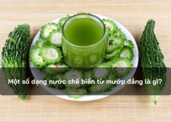 Một số dạng nước chế biến từ mướp đắng là gì?