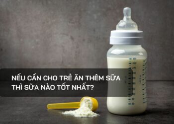 Nếu cần cho trẻ ăn thêm sữa thì sữa nào tốt nhất?