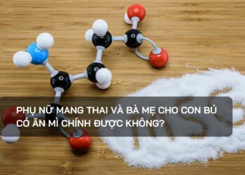 Phụ nữ mang thai và bà mẹ cho con bú có ăn mì chính được không?