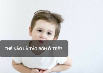 Thế nào là táo bón ở trẻ?