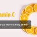 Vai trò của vitamin C trong cơ thể?