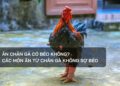 Ăn chân gà có béo không?