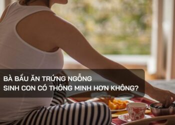 Bà bầu ăn trứng ngỗng sinh con có thông minh hơn không?