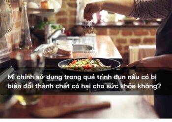 Mì chính sử dụng trong quá trình đun nấu có bị biến đổi thành chất có hại cho sức khỏe không?